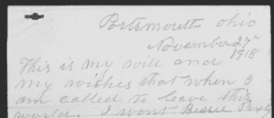 The Last Will of John Blondon