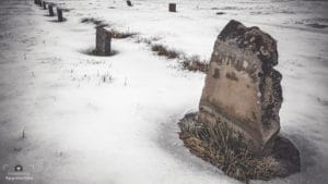 Winter at the Infirmary Cemetery
