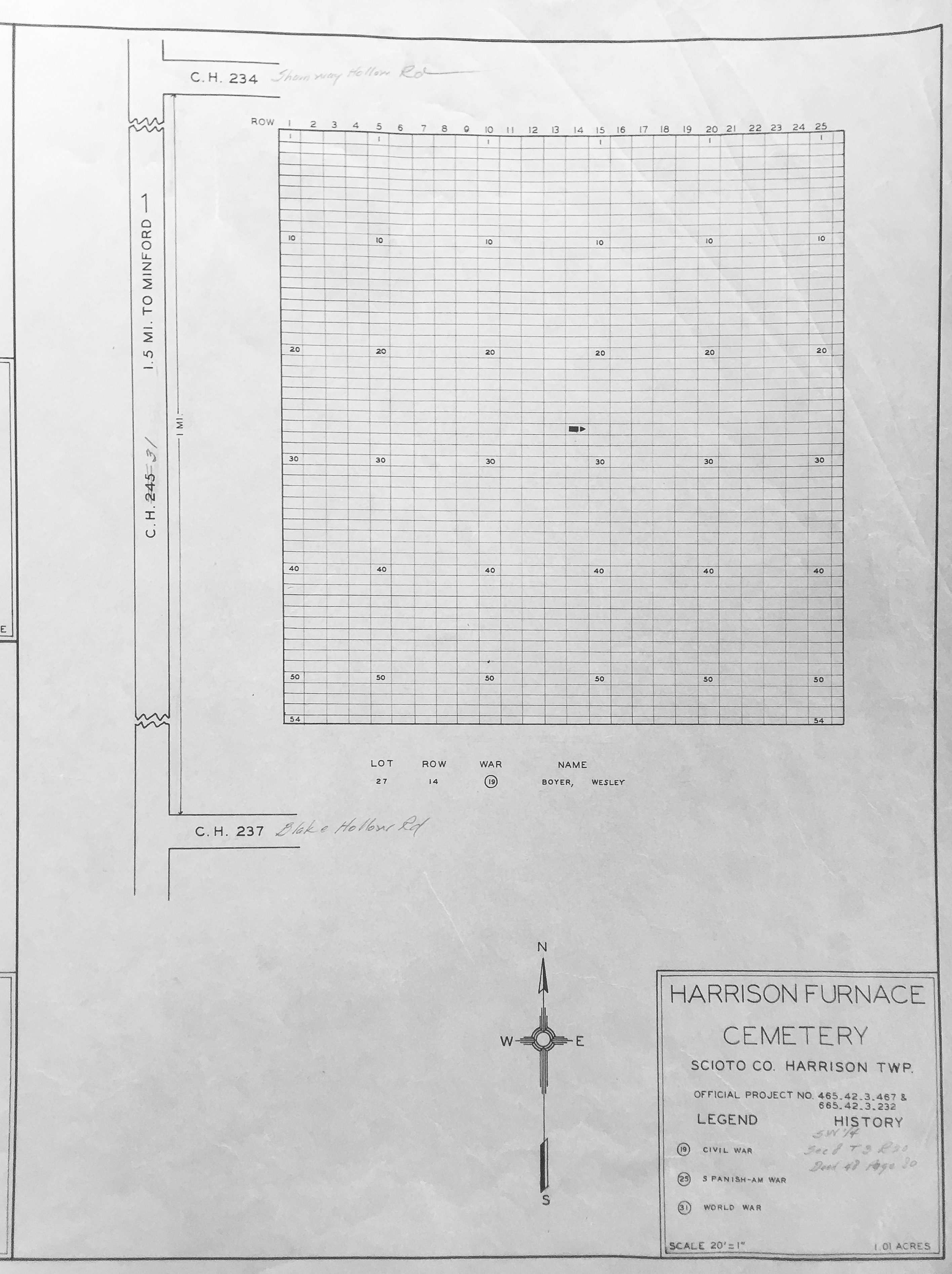 Harrison Furnace Cemetery Veteran Burials