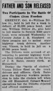 The Battle of Cinders