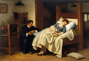 William Thompson Finds Wife Dead in Bed