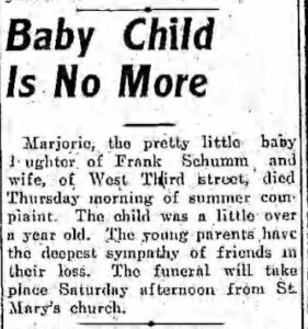 Baby Child is no More