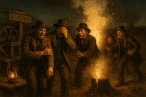 Powder Explosion at Mt. Carmel Injures Two Men